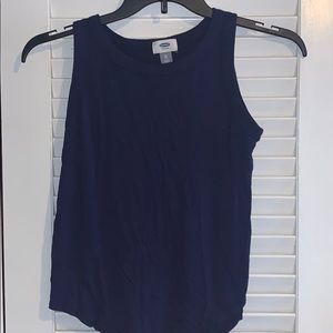 old navy open back tank top